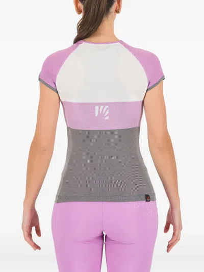 Karpos Moved Evo W Raglan-sleeve Colourblock T-shirt In Multi
