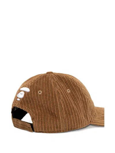 Aape By A Bathing Ape Corduroy A-logo Cap In Brown