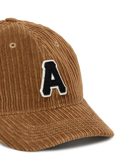 Aape By A Bathing Ape Corduroy A-logo Cap In Brown