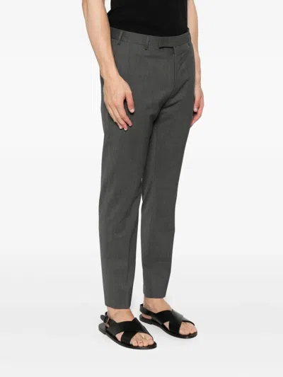 Pt Torino Dieci Trousers In Gray