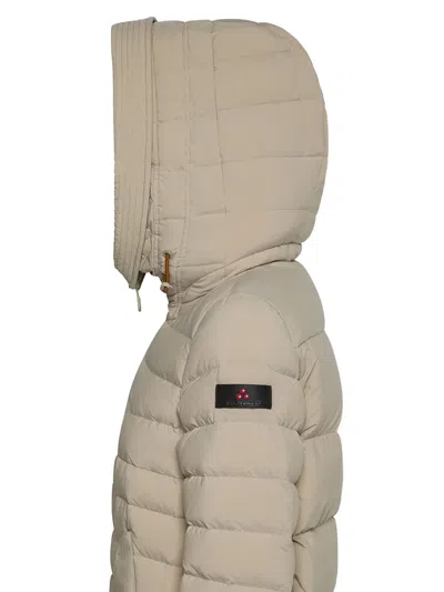 Peuterey Itoka Hooded Coat In Metallic