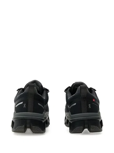 On Running Logo-print Sneakers In Black