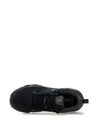 On Running Logo-print Sneakers In Black