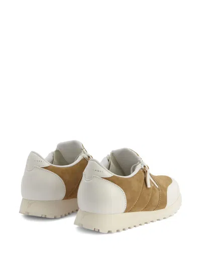 Giuseppe Zanotti Ilde Zip-detail Suede Sneakers