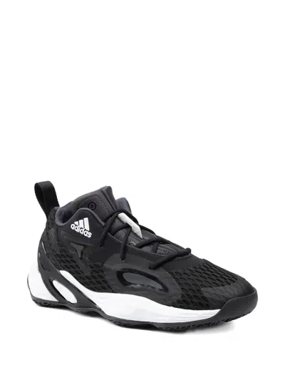 Adidas Originals Exhibit A "core Black/silver Metallic/team Dark Grey" Sneakers