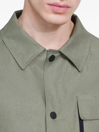 Rrd Patch-pocket Button-front Jacket In Gray