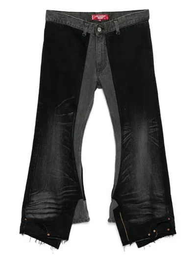Junya Watanabe Black Levi's Edition Garment Treated W Name Jeans In Black