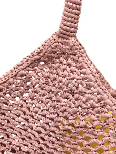 Sans Arcidet Mamabe Open-knit Tote Bag