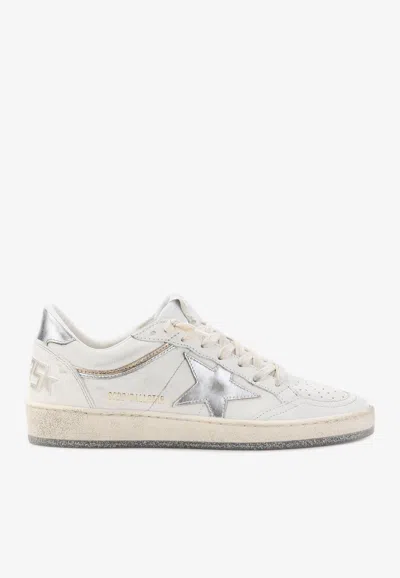 Golden Goose Db Ballstar Low-top Sneakers In White