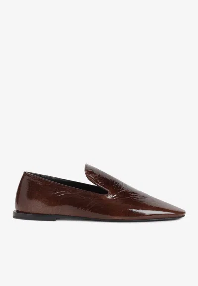 Jil Sander Patent Leather Loafers