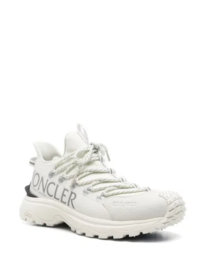 Moncler "trailgrip" Lite2 Low Top Sneakers In White
