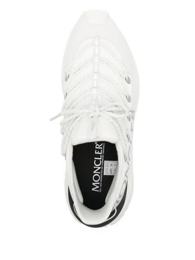Moncler "trailgrip" Lite2 Low Top Sneakers In White