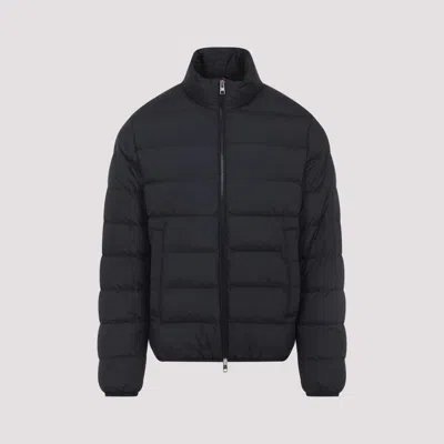 Moncler Black Baudinet Short Jacket In Black