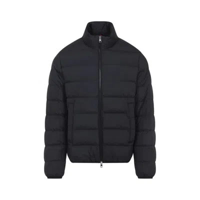 Moncler Black Baudinet Short Jacket In Black
