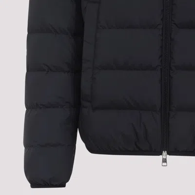 Moncler Black Baudinet Short Jacket In Black