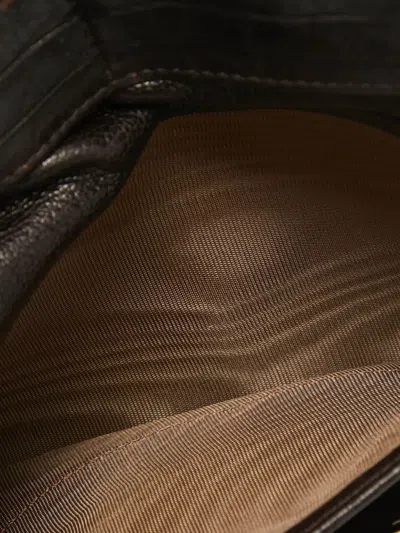 Pre-owned Fendi Zucca Continental Wallet In Brown