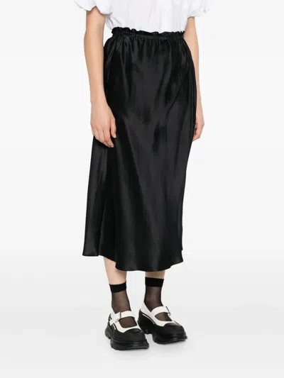 Simone Rocha Ruffled Silk Skirt