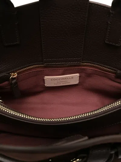 Coccinelle Small Sabine Suede Tote Bag
