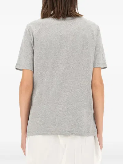 Baum Und Pferdgarten Jawo Logo Organic-cotton T-shirt In Gray