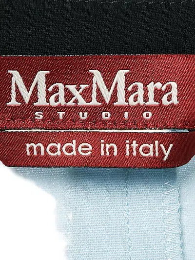 Pre-owned Max Mara Contrasting-trim Short-sleeve Blouse