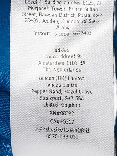 Pre-owned Gucci X Adidas Jersey-texture Mini Dress In Blue