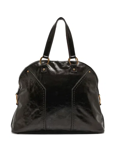 Pre-owned Saint Laurent Patent-leather Tote Bag