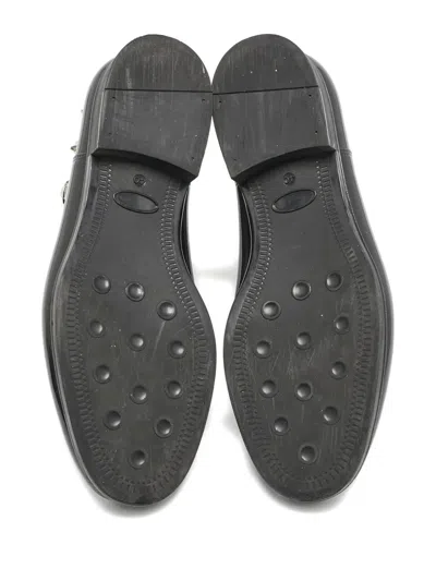 Pre-owned Philipp Plein Marguerite Stud-detail Chelsea Boots In Black