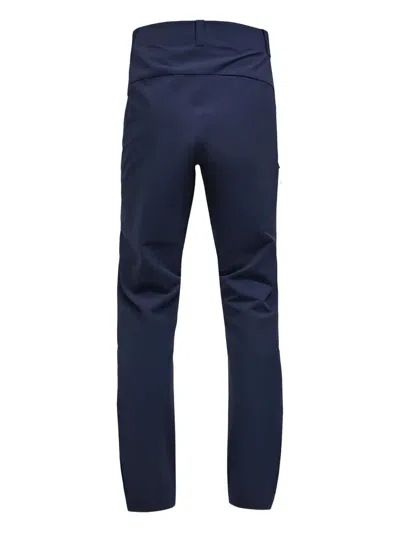 Peak Performance Zip-pocket Trousers In Blue