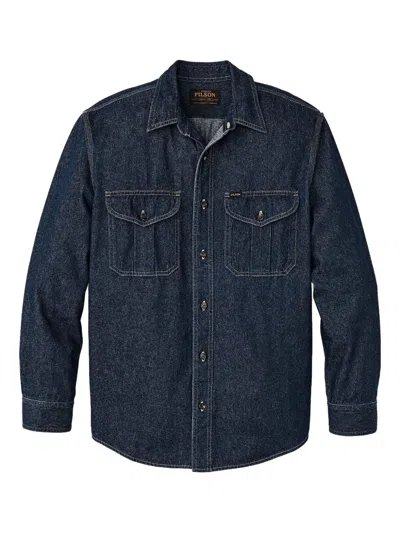 Filson Denim Guide Shirt Clothing In Blue