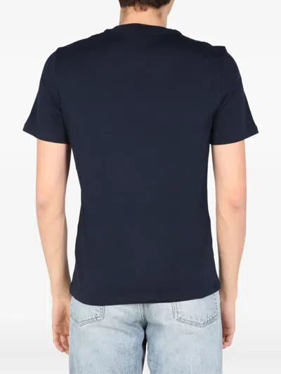 Ballantyne Crest-print T-shirt In Blue