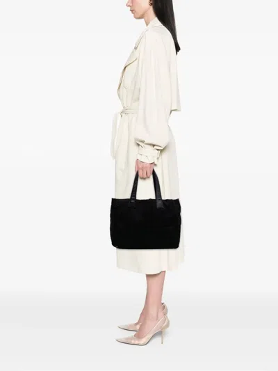 Pre-owned Chanel 2005-2006 New Travel Line Nylon Tote Bag In Black