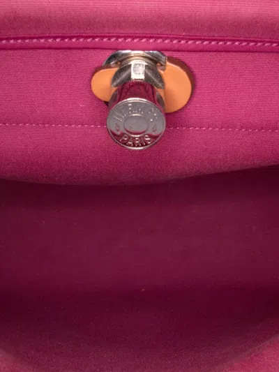 Pre-owned Hermes 2011 Toile Herbag Zip 31 Satchel