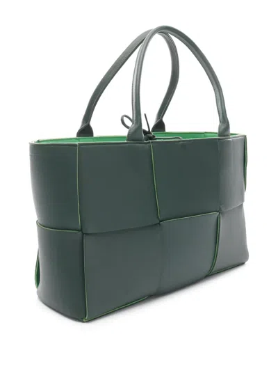 Pre-owned Bottega Veneta 2012-2025 Medium Nappa Maxi Intrecciato Arco Tote Bag