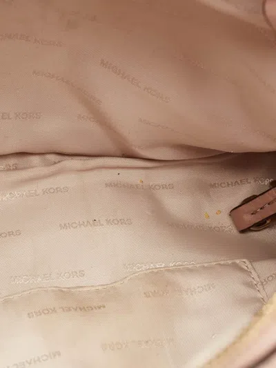 Pre-owned Michael Kors Rhea Zeather Zip-around Backpack