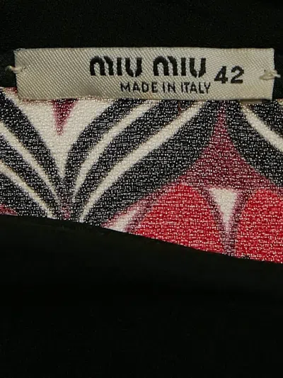 Pre-owned Miu Miu 2015 Floral Pleated Dress