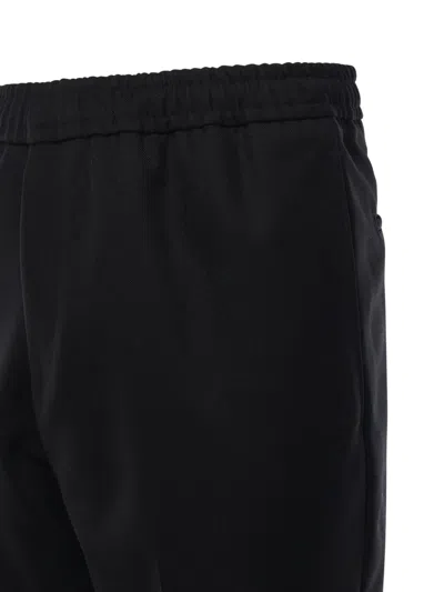 Be Able Blended Virgin Wool Trousers In Black