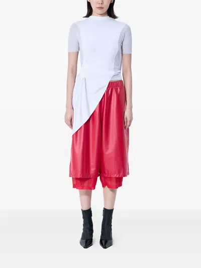 Sia Arnika Mesh-panel Draped Top