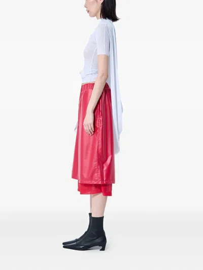 Sia Arnika Mesh-panel Draped Top