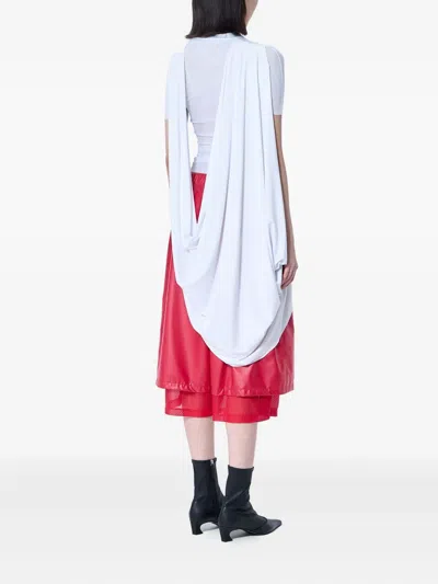 Sia Arnika Mesh-panel Draped Top