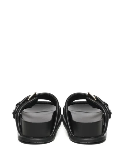 Liu •jo Buckle-detail Platform Flat Sandals