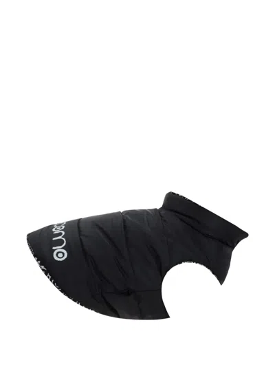 10 Corso Como X Poldo Dog Couture Reversible Padded Dog Gilet In Black