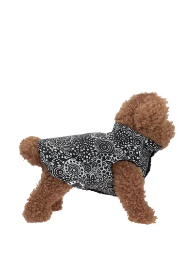 10 Corso Como X Poldo Dog Couture Reversible Padded Dog Gilet In Black