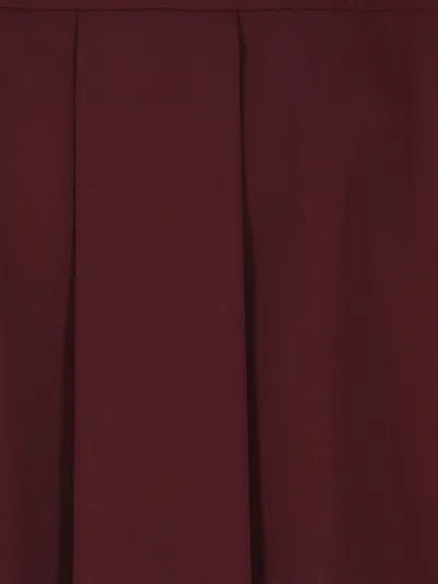 Brunello Cucinelli Flap-pocket Shirt In Burgundy