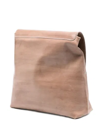 Cecchi De Rossi Leather Flap-detail Shoulder Bag