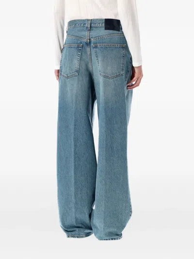 Haikure Candy Pleated Wide-leg Jeans In Multi