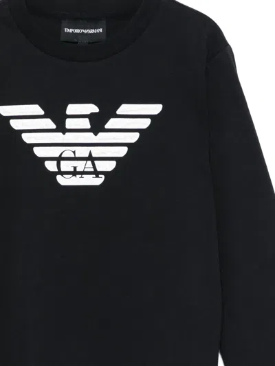 Emporio Armani Pullover  Kids Kinder Farbe Blau In Black