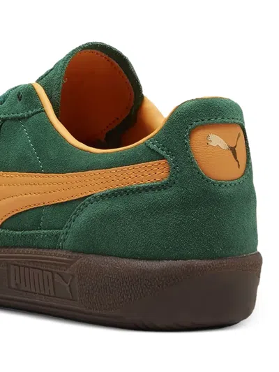 Puma Palermo Suede Sneakers In Green