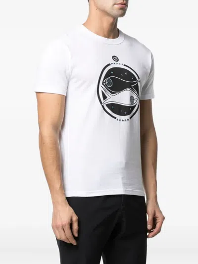 Swarovski Crystal-embellished Pisces T-shirt In White