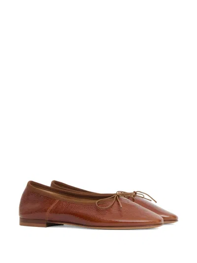 Mansur Gavriel Dream Ballet Flats In Brown