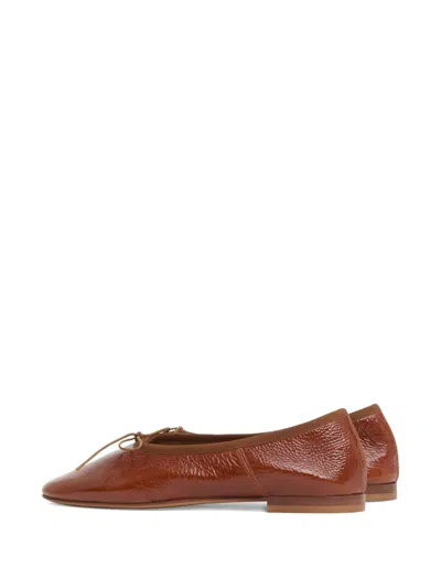 Mansur Gavriel Dream Ballet Flats In Brown